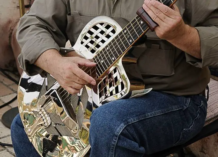 What is a resonator guitar