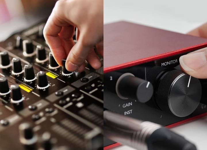 What Is The Difference Between Mixer Vs Interface Recording