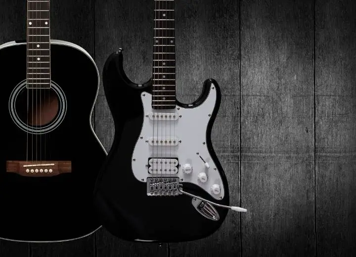 acoustic guitar vs electric guitar for beginners