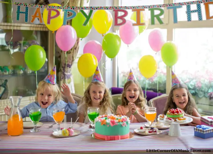 Popular Kids Birthday Songs to Get the Party Started